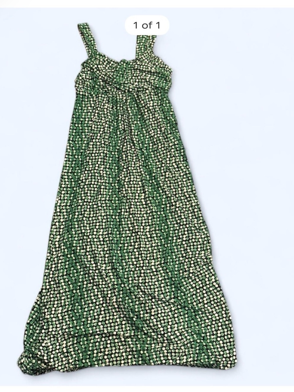 Soma Green Printed Maxi Dress